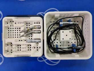 Medtronic Midas Rex Legend EM200 EHS Stylus Motor & Assorted Attachments