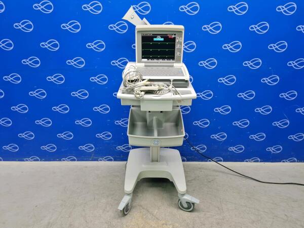 GE MAC 5500 ECG Recorder on Trolley
