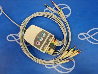 GE MAC 5500 ECG Recorder on Trolley - 4