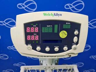 2 x Welch Allyn 53N00 and 1 x Welch Allyn 420 Series Vital Signs Monitor on Rollstand - 3