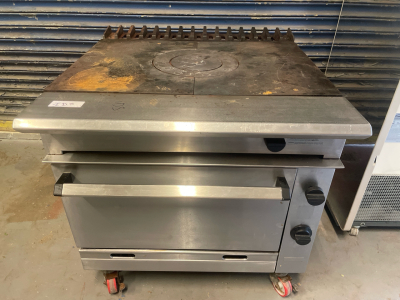 Falcon Chieftain G1006BX ST Gas Oven with 1 x Hob Burner - 3PH (wheeled)