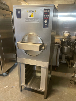 Hobart Pressure Steamer on Stand - 2