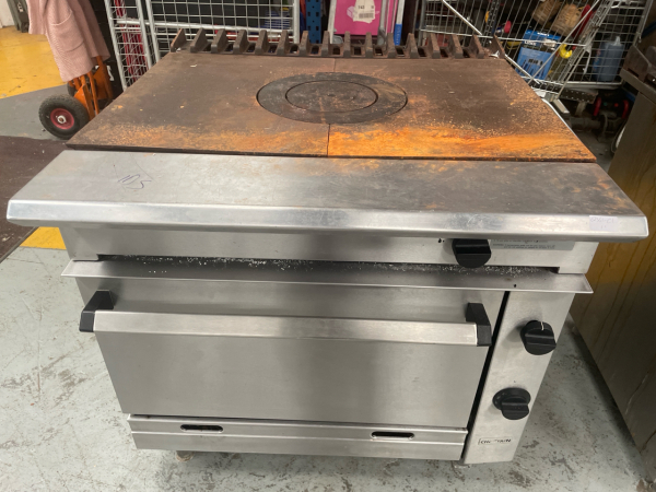 Falcon Chieftain G1006BX ST Gas Oven with 1 x Hob Burner - 3PH