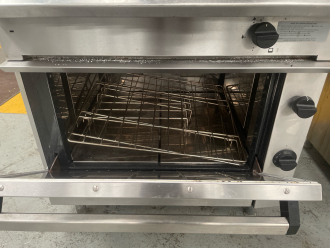 Falcon Chieftain G1006BX ST Gas Oven with 1 x Hob Burner - 3PH - 2