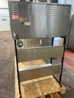 Falcon G1528 Salamander Grill on 3-Tier Shelving Unit - 3
