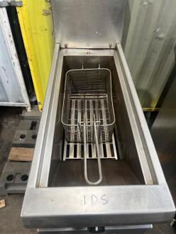Falcon single basket floor standing fryer -Nat Gas - 2