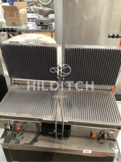 Hallco 2 x1.8KW Panini/Contact Grill - 2