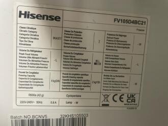 Hisense FV105D4BC21 Under Counter Refrigerator - 3