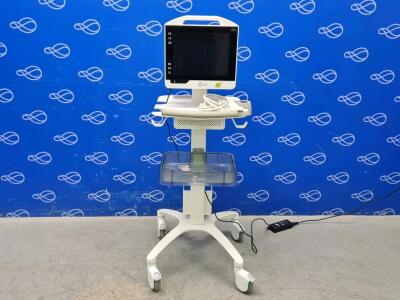 eZone 4000 Portable Tablet Ultrasound on Rollstand