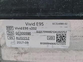 GE Vivid E95 Ultrasound -- No HDD - 7