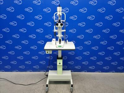 Specsavers SC-514 Slit Lamp on SC-1100 Motorised Table