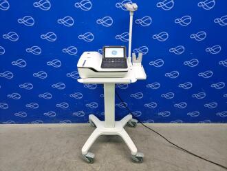 GE MAC 2000 ECG Recorder on Rollstand