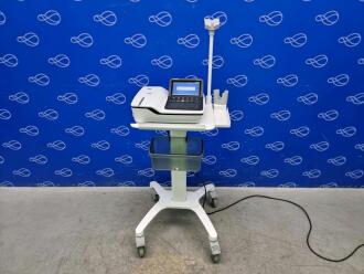 GE MAC 2000 ECG Recorder on Rollstand