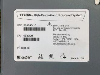 Sonosite Titan High Resolution Ultrasound System on Sonosite Titan Trolley - 5