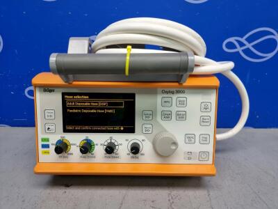 Draeger Oxylog 3000 Ventilator
