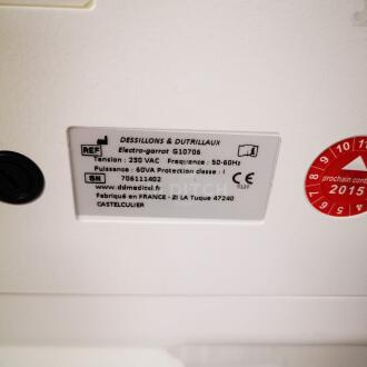 Dessilons & Dutrillaux G10706 Pneumatic Tourniquet - 3