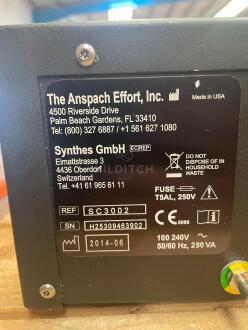 Anspach SC3002 Surgical Drilling Console - 5