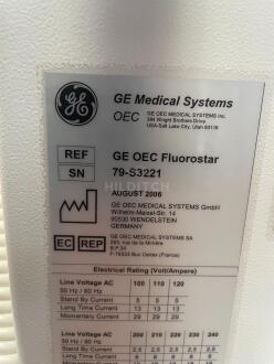 GE OEC Fluorostar C Arm - 14