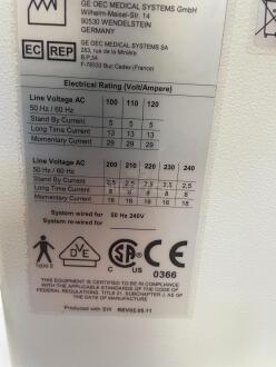 GE OEC Fluorostar C Arm - 15