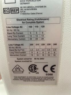 GE OEC Fluorostar C Arm - 19