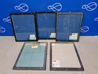 4 x Rothband 24cm x 30cm and 1 x Xograph N40 24cm x 30cm Anti-Scatter Grid