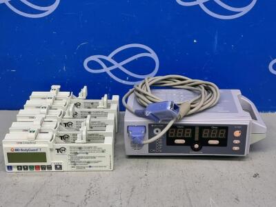 5 x CME McKinley T34 Syringe Driver, 1 x Nellcor N-560 Pulse Oximeter
