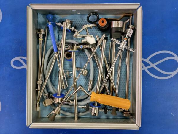 Quantity of Assorted Rigid Endoscopy Instruments