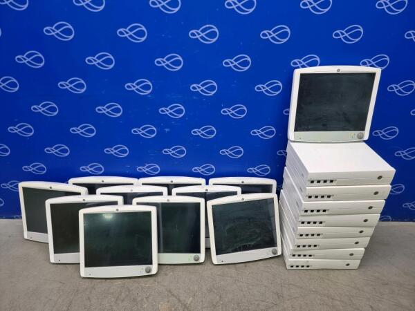 11 x GE D19KT Display & 8 x GE Carescape C1-CPU B850 Monitor