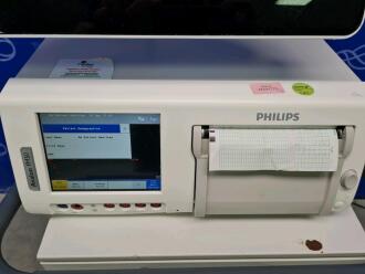 Philips Avalon FM50 Foetal Monitor on K2 Medical Rollstand -- No HDD - 2