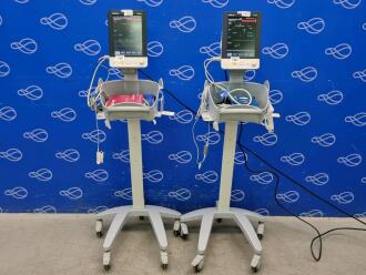 2 x Mindray VS-900 Vital Signs Monitor on Rollstand