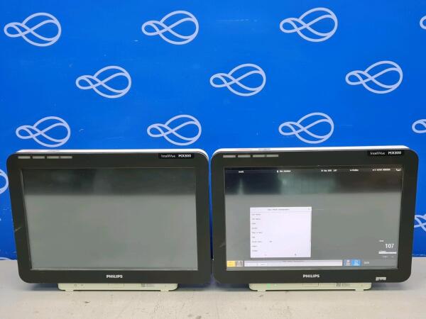 2 x Philips IntelliVue MX800 Patient Monitor