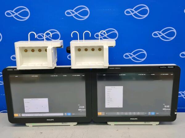 2 x Philips IntelliVue MX800 Patient Monitor