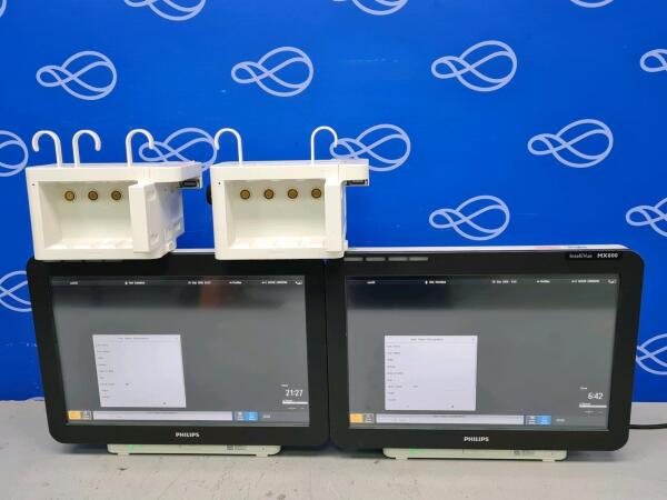 2 x Philips IntelliVue MX800 Patient Monitor