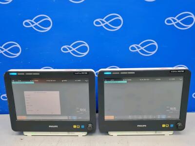 2 x Philips IntelliVue MX700 Patient Monitor