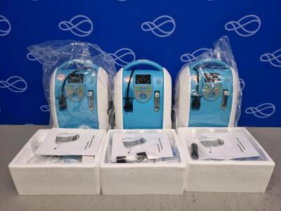 3 x Olive OLV-B1 Oxytgen Concentrator - Boxed as New