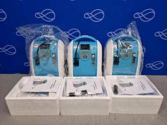 3 x Olive OLV-B1 Oxytgen Concentrator - Boxed as New