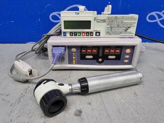 Nellcor Oximax N-560 Oximeter, CME T34 Syringe Driver and Heine Delta 20T Dermatoscope