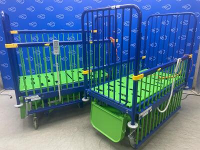 2 x Sidhil Inspiration Electric Cots