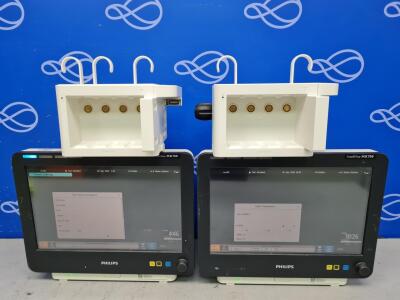 2 x Philips IntelliVue MX700 Patient Monitor