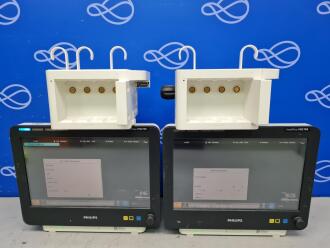 2 x Philips IntelliVue MX700 Patient Monitor
