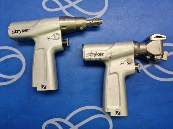 1 x Stryker System 7 7207000000 Sternum Saw and 1 Stryker System 7 7208000000 Sagittal Saw Handpiece