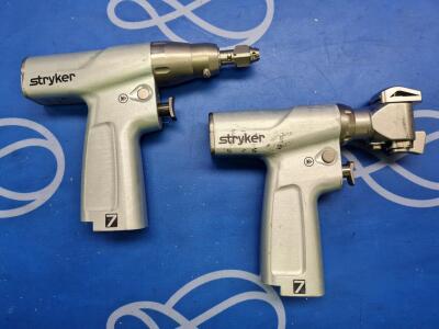 1 x Stryker System 7 7207000000 Sternum Saw and 1 Stryker System 7 7208000000 Sagittal Saw Handpiece