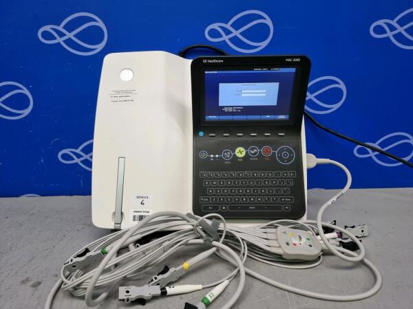 GE MAC 2000 ECG Recorder