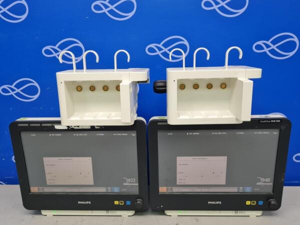 2 x Philips IntelliVue MX700 Patient Monitor