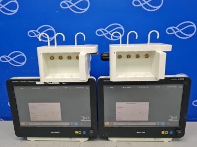 2 x Philips IntelliVue MX700 Patient Monitor