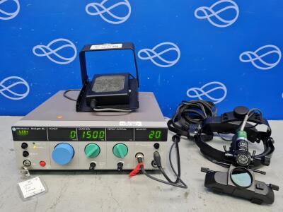 Iris Medical OcuLight SLx Laser with Iris Medical Iridex Indirect Opthalmoscope