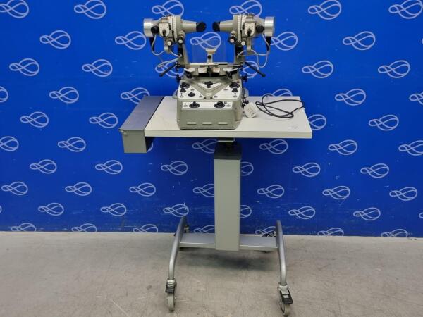 Clement Clarke Synoptophore on Table with Slides