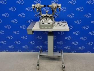 Clement Clarke Synoptophore on Table with Slides