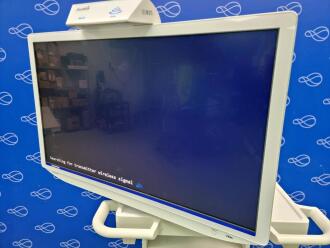 Olympus OEV321UH 4K UHD LCD Monitor on WM-NP3 Stack Trolley - 4