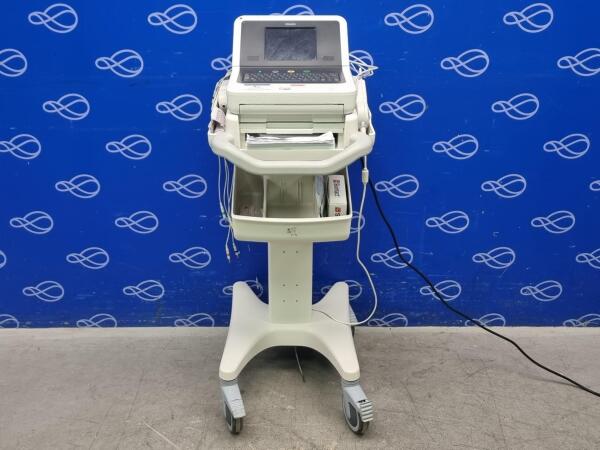 Philips Pagewriter TC30 ECG Recorder on Trolley